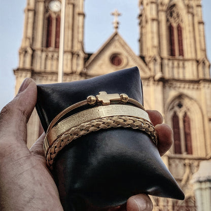 FaithBound™ Cross Bracelet Set