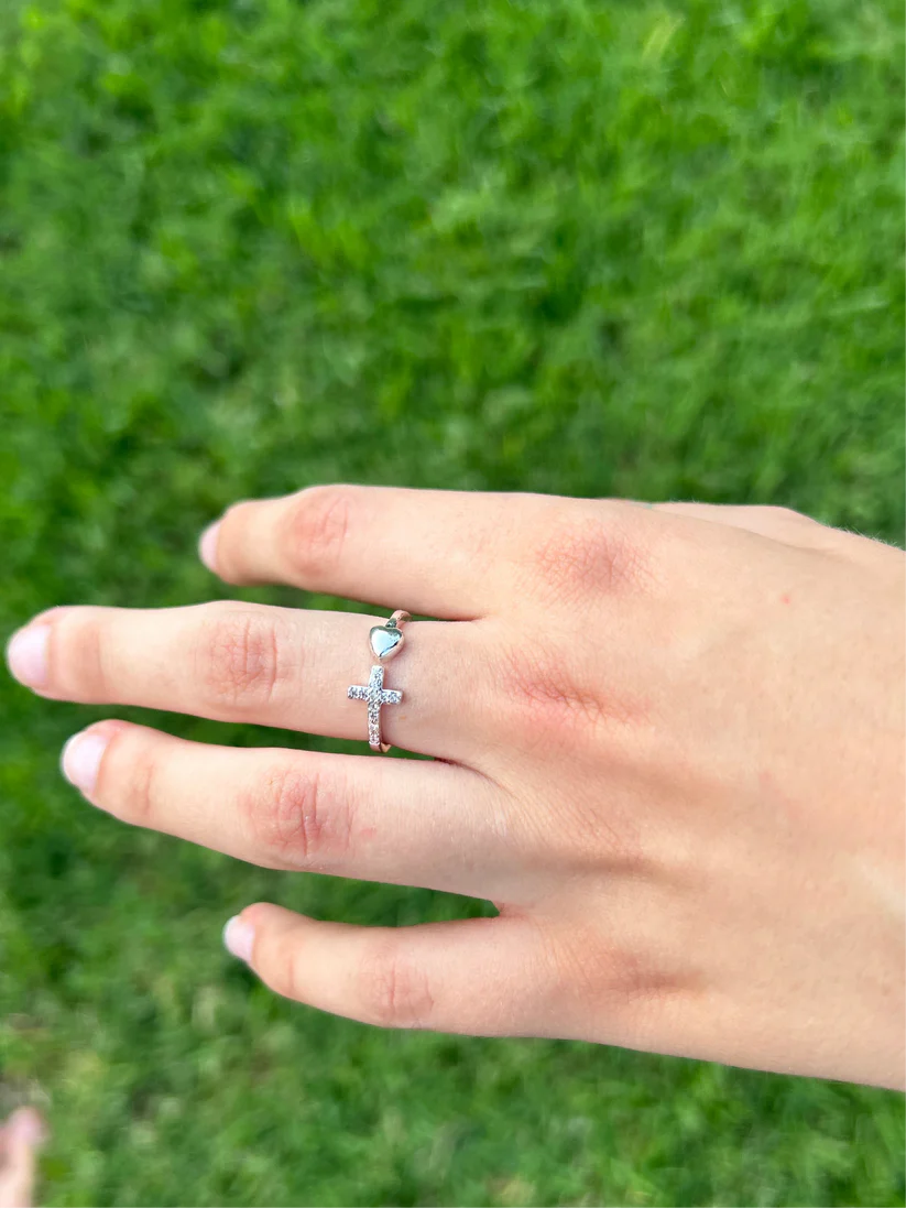 Love Anchored in Faith Ring