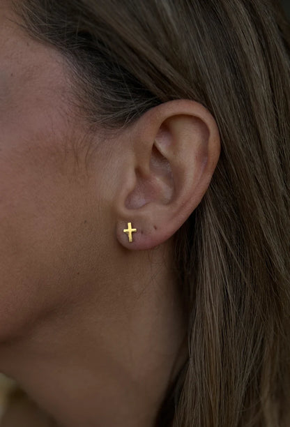 Infinite Grace™ Cross Studs