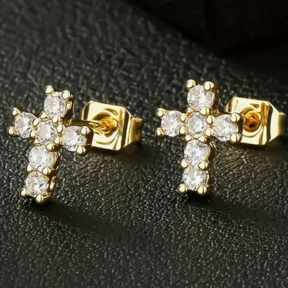 Shine in Faith™ Cross Earrings