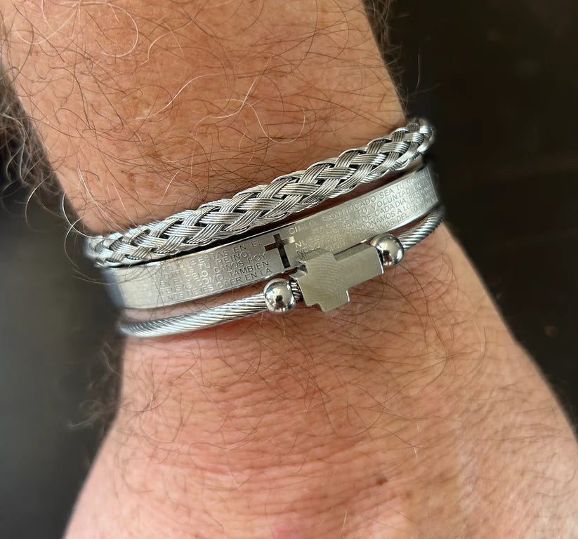 FaithBound™ Cross Bracelet Set