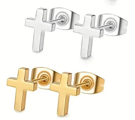 Infinite Grace™ Cross Studs